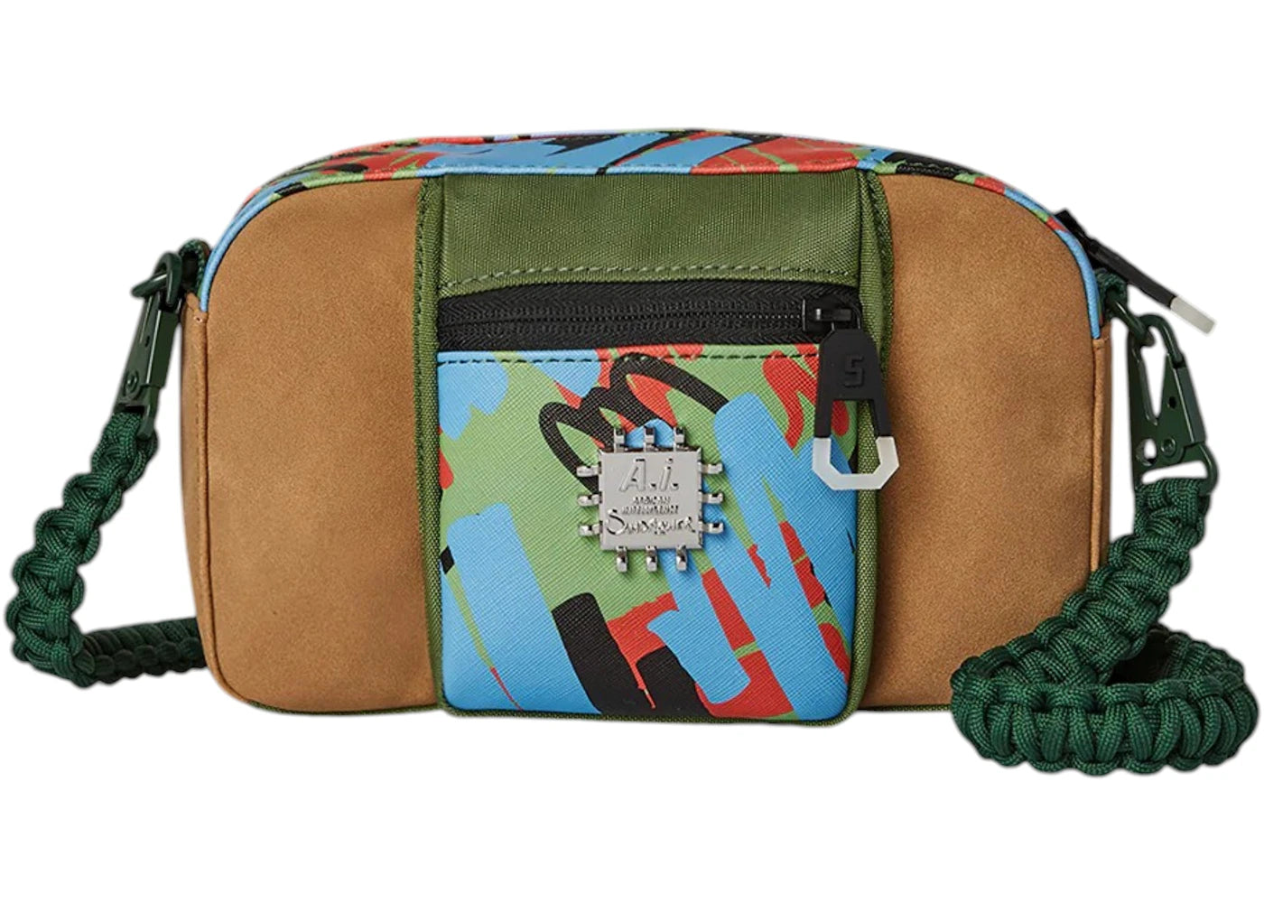 Sprayground A.I. Special Ops Brickside Toiletry Messenger Bag Multicolor -1