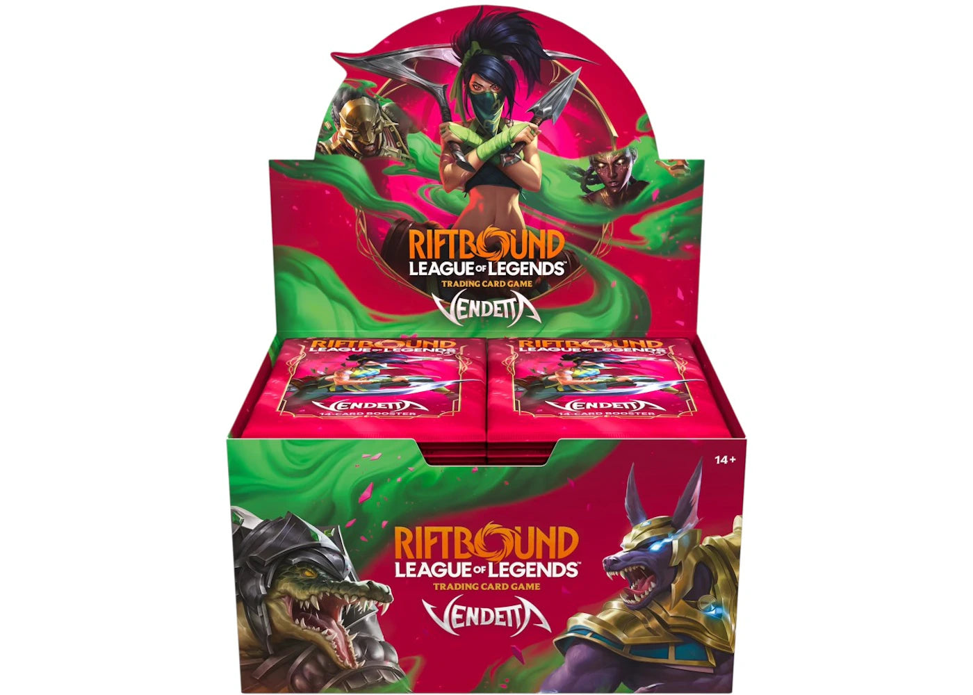 2026 Riftbound League of Legends Vendetta Booster Display -1