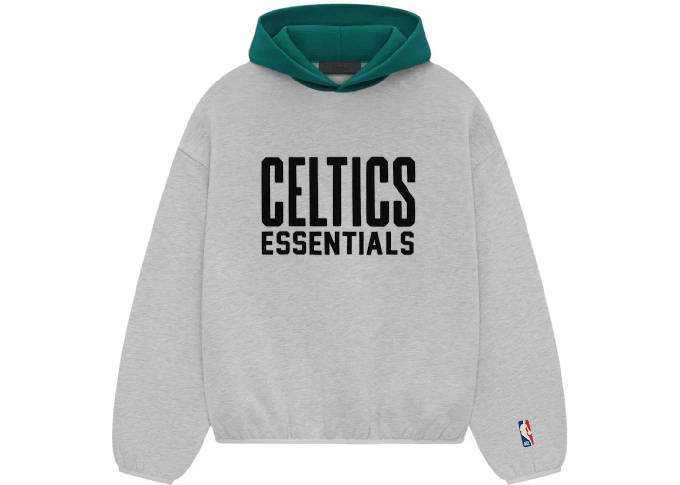 Fear of God Essentials Celtics Hoodie Light Heather -1
