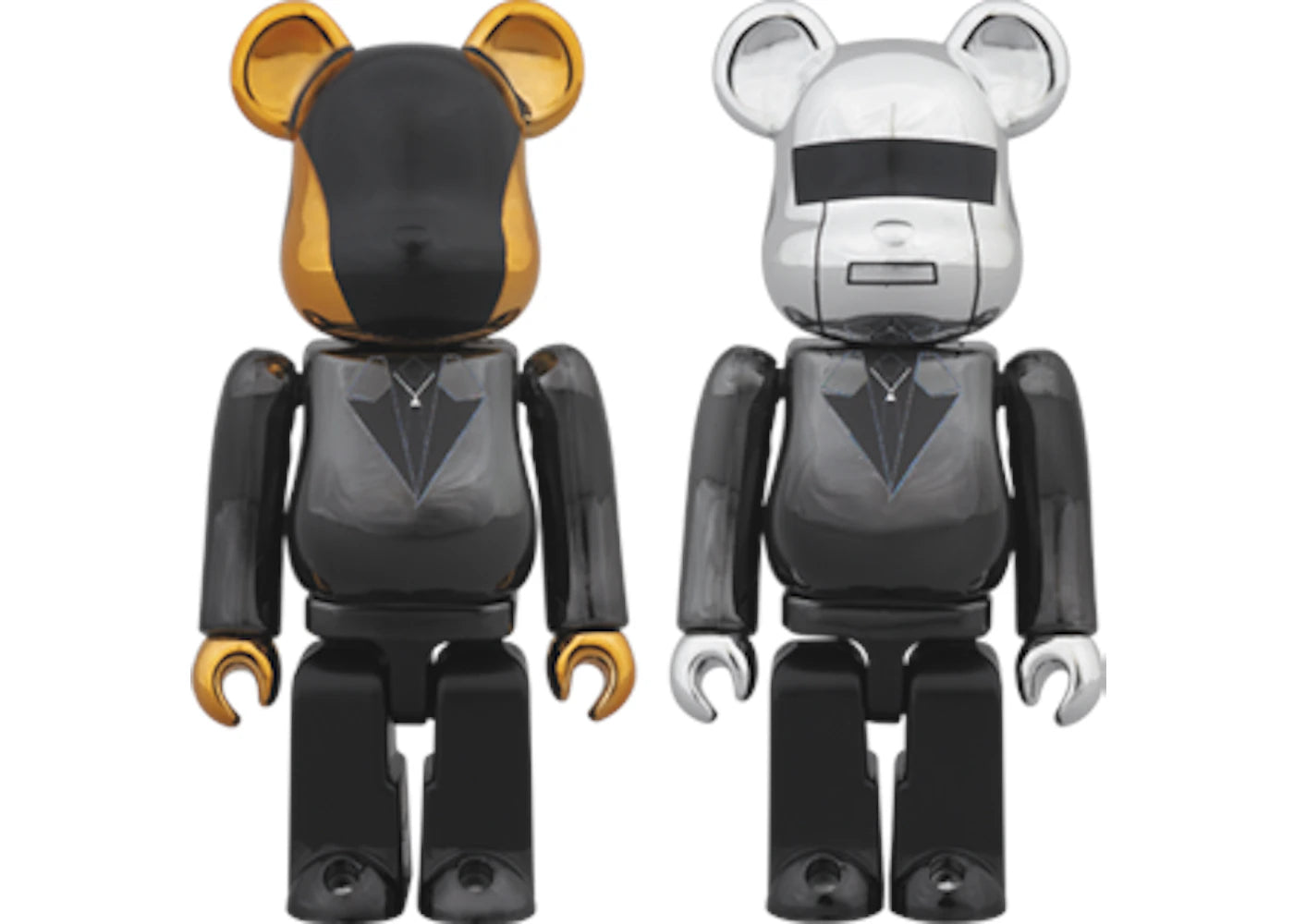 Bearbrick Daft Punk (Random Access Memories Ver.) 100% Black -1
