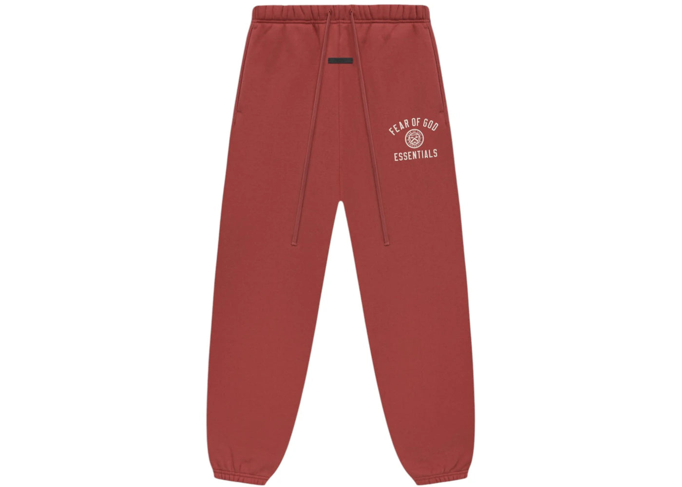 Fear of God Essentials Fleece Essential Sweatpant Crimson -1