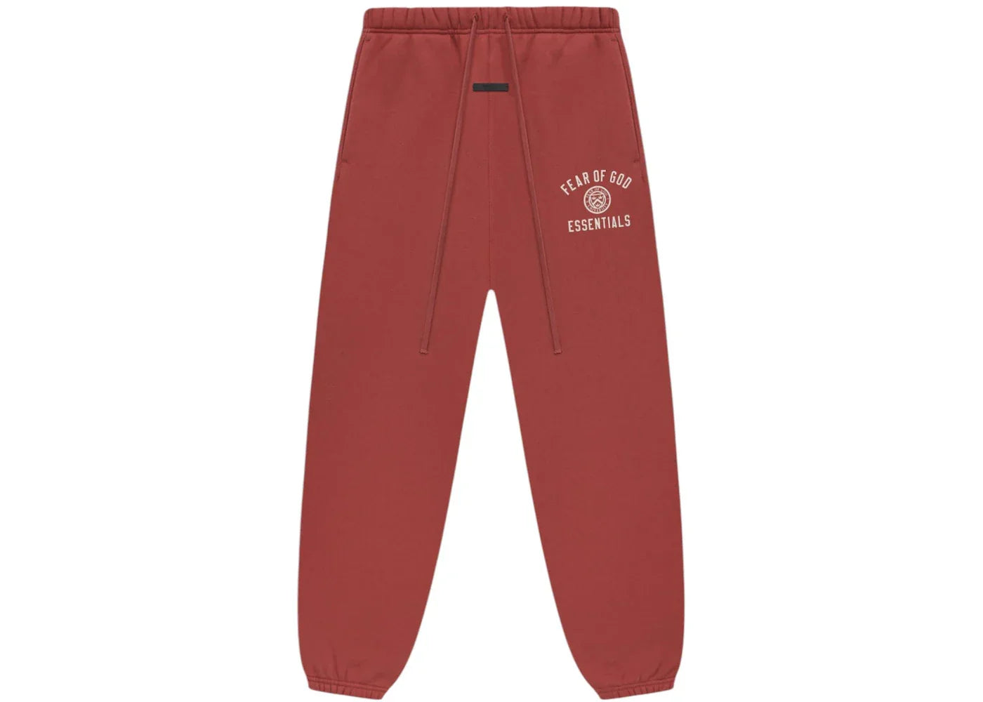 Fear of God Essentials Fleece Essential Sweatpant Crimson -1