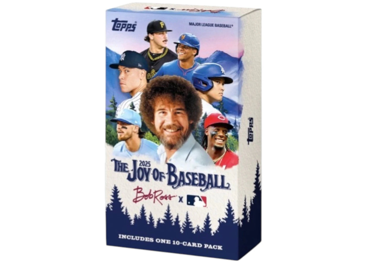 2025 Topps x Bob Ross The Joy of Baseball Happy Little Box -1