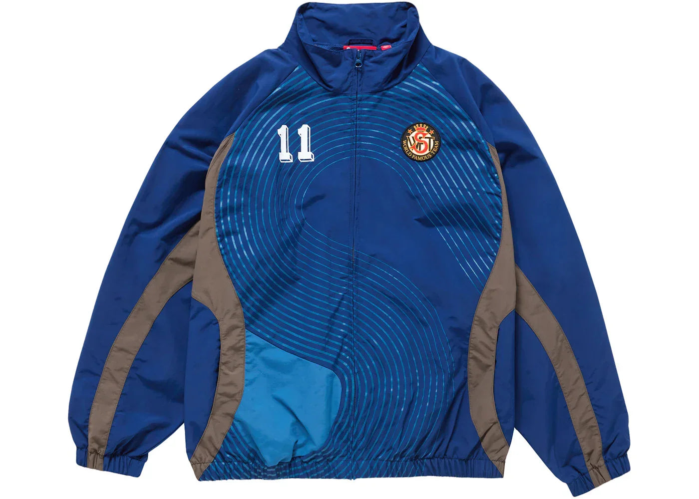 Supreme S Logo Track Jacket (FW24) Navy -1