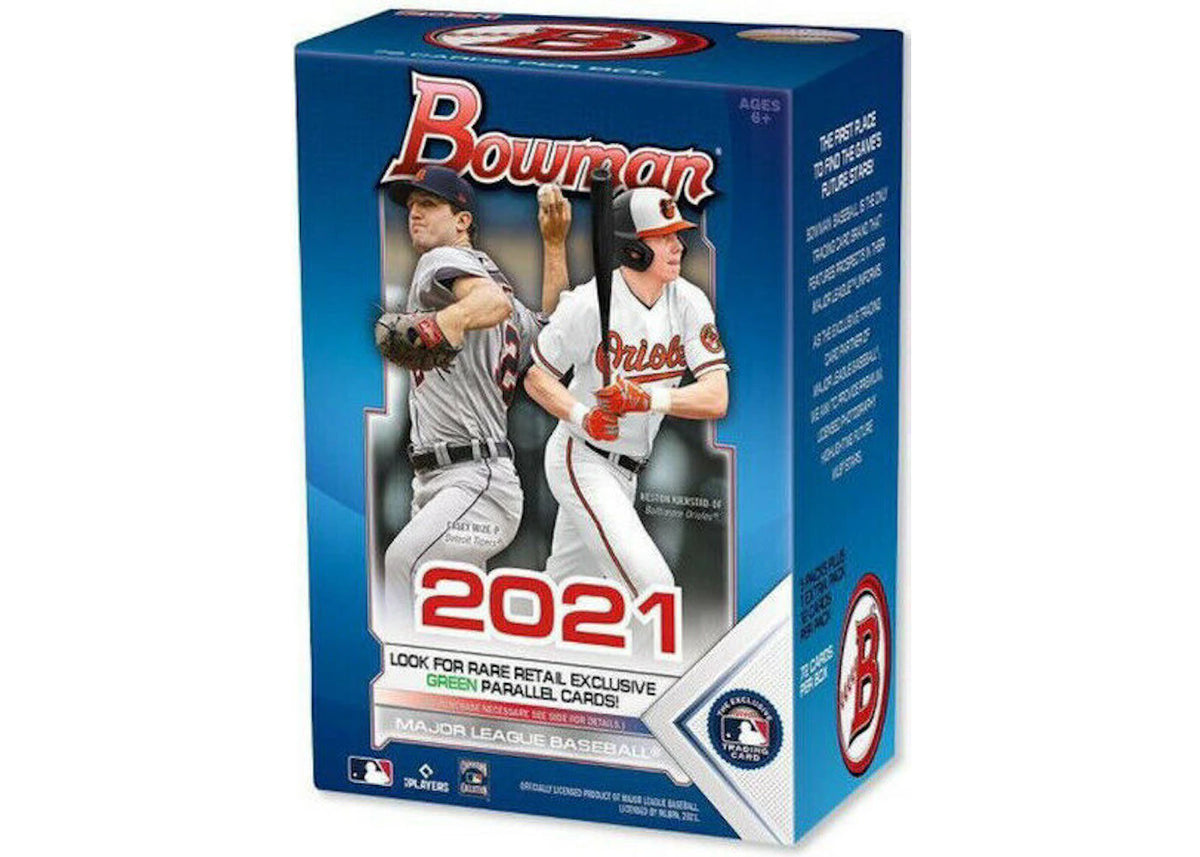 2021 Bowman Baseball Blaster Box -1