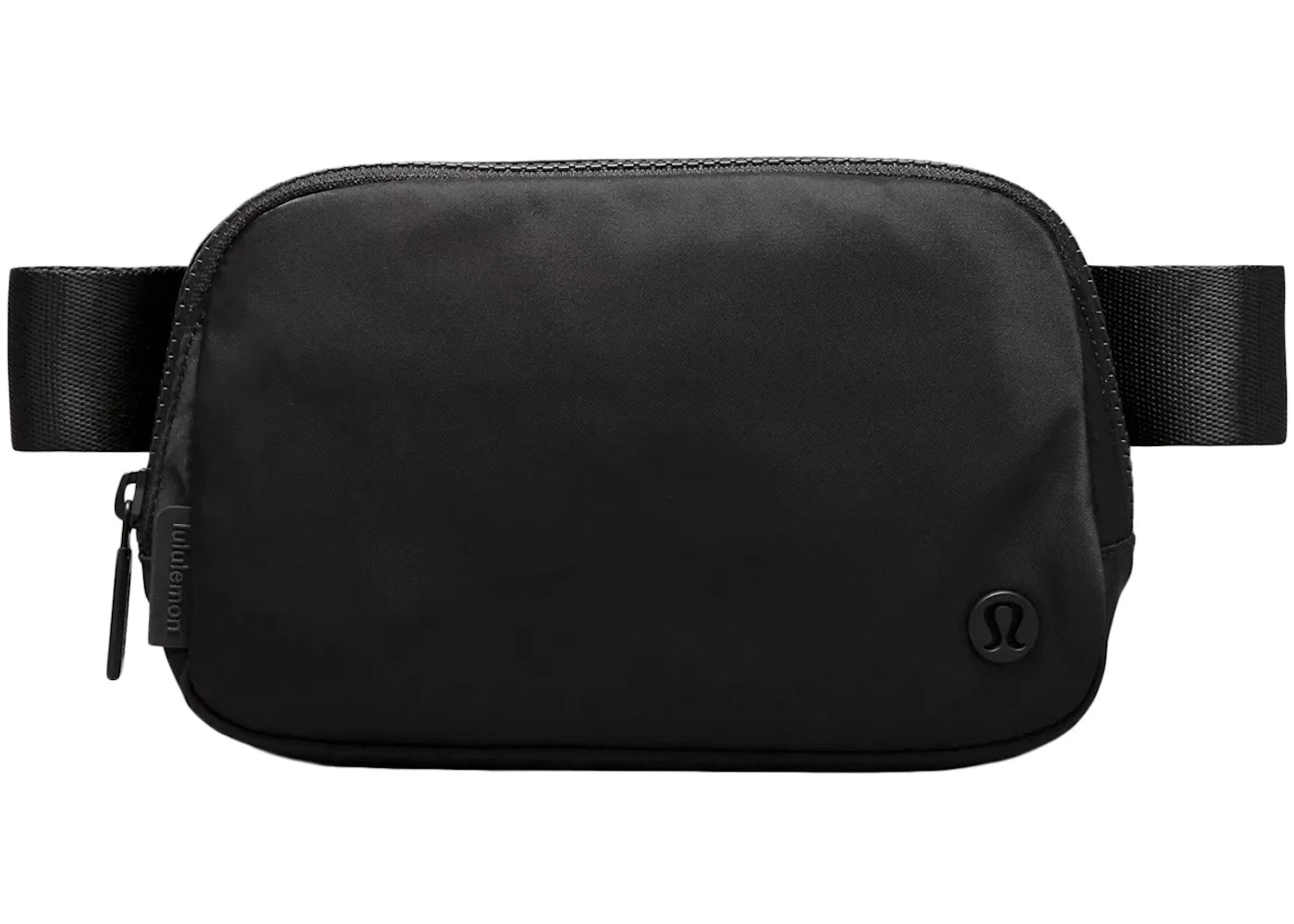 Lululemon Everywhere 1L Belt Bag Crossbody (Black Logo) Black -1
