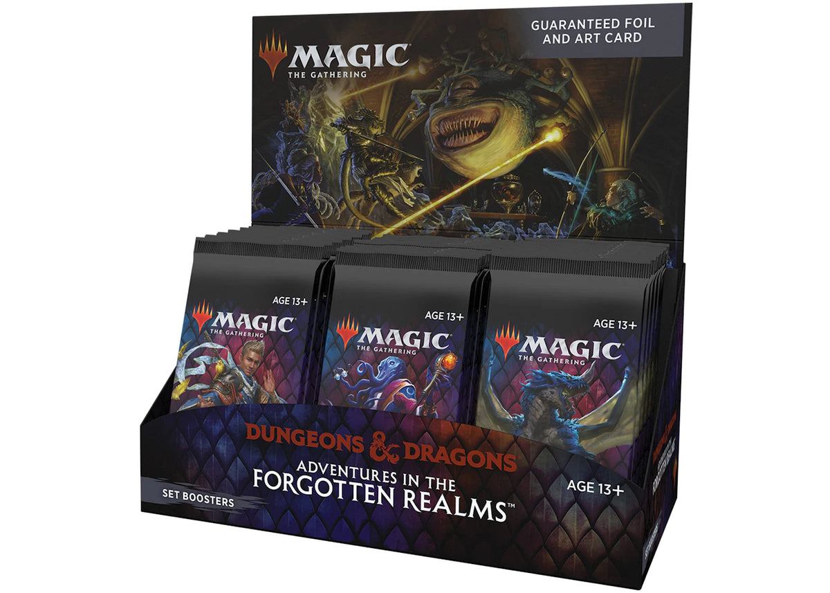 Magic: The Gathering TCG Adventures in the Forgotten Realms Set Booster Box -1