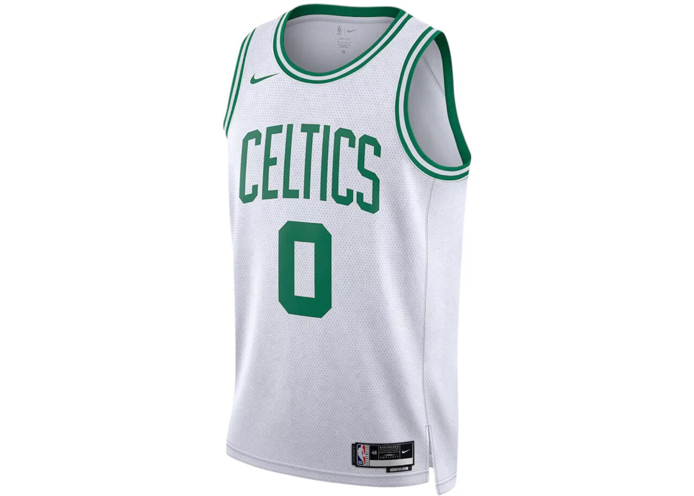 Nike NBA Boston Celtics Jayson Tatum Association Edition Swingman Jersey White/Green -1