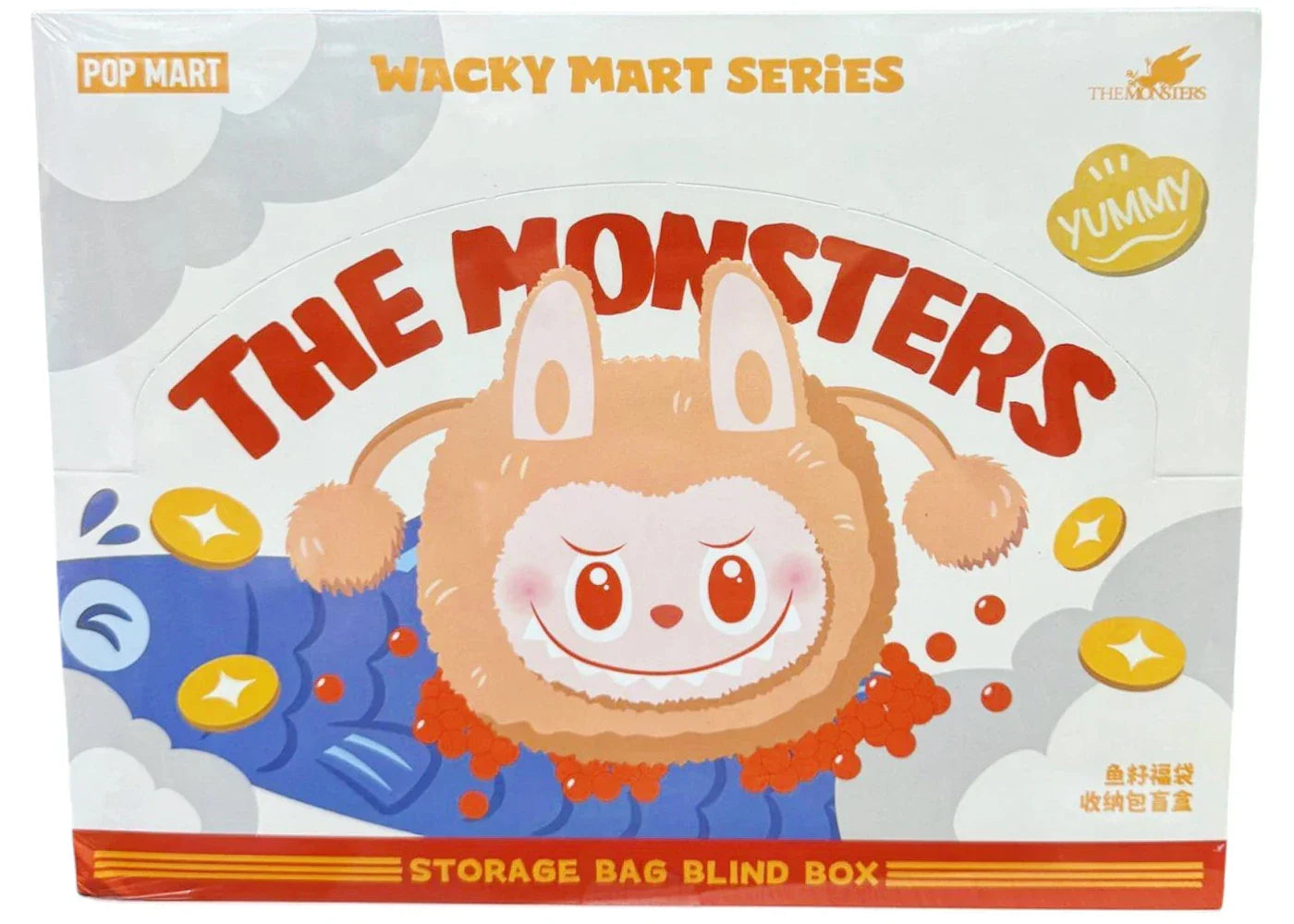 Pop Mart Labubu The Monsters Wacky Mart Series Storage Bag Sealed Case (6 Blind Box)-1