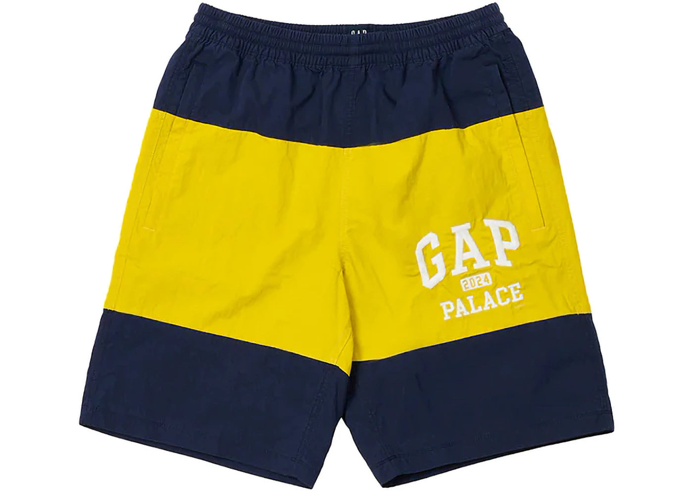 Palace x Gap Boardshort Blue/Yellow -1