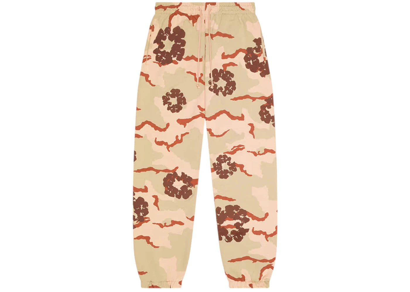 Denim Tears The Cotton Wreath Sweatpant Tan Camo -1