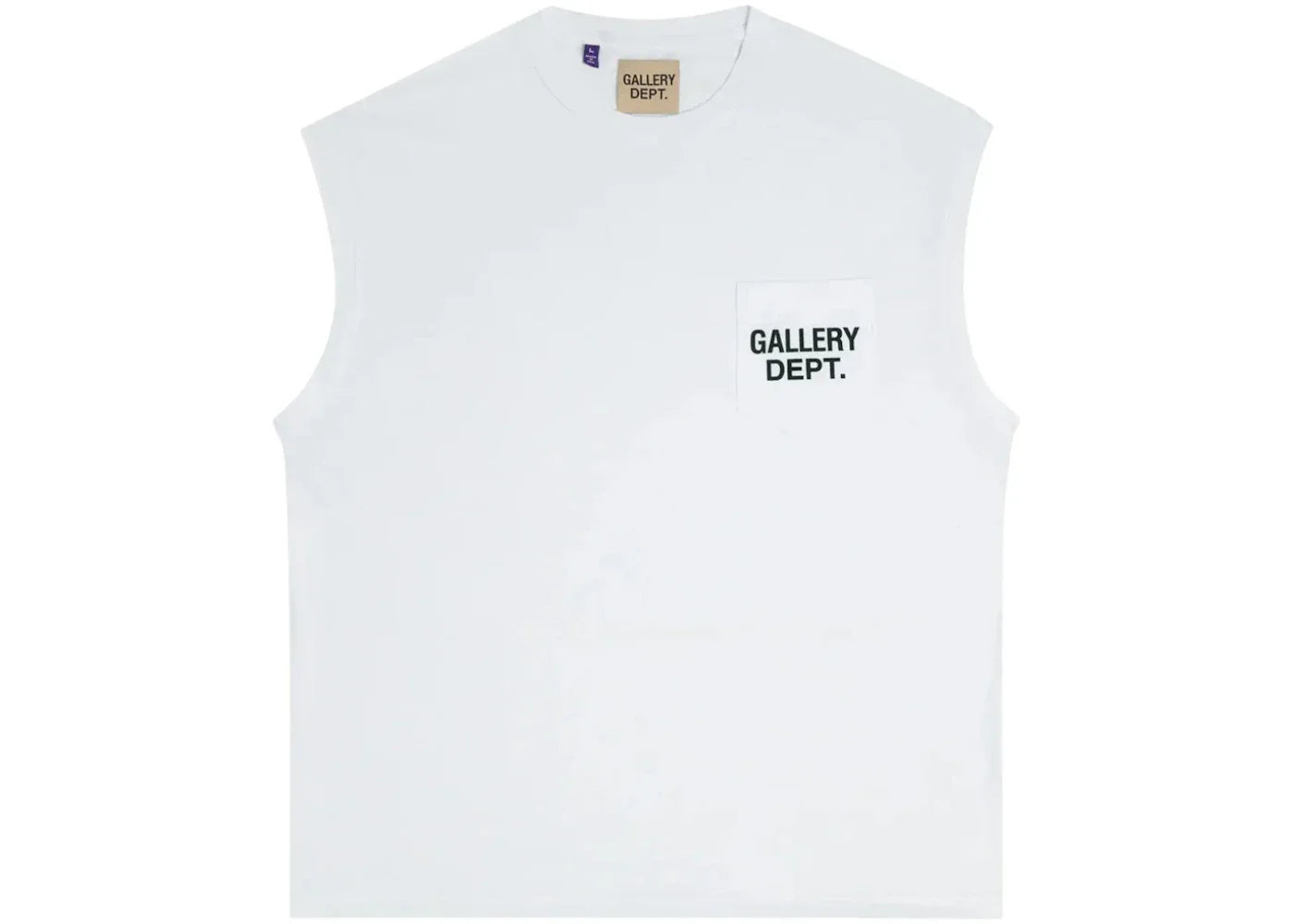 Gallery Dept. Augi Sleeveless Tee White -1
