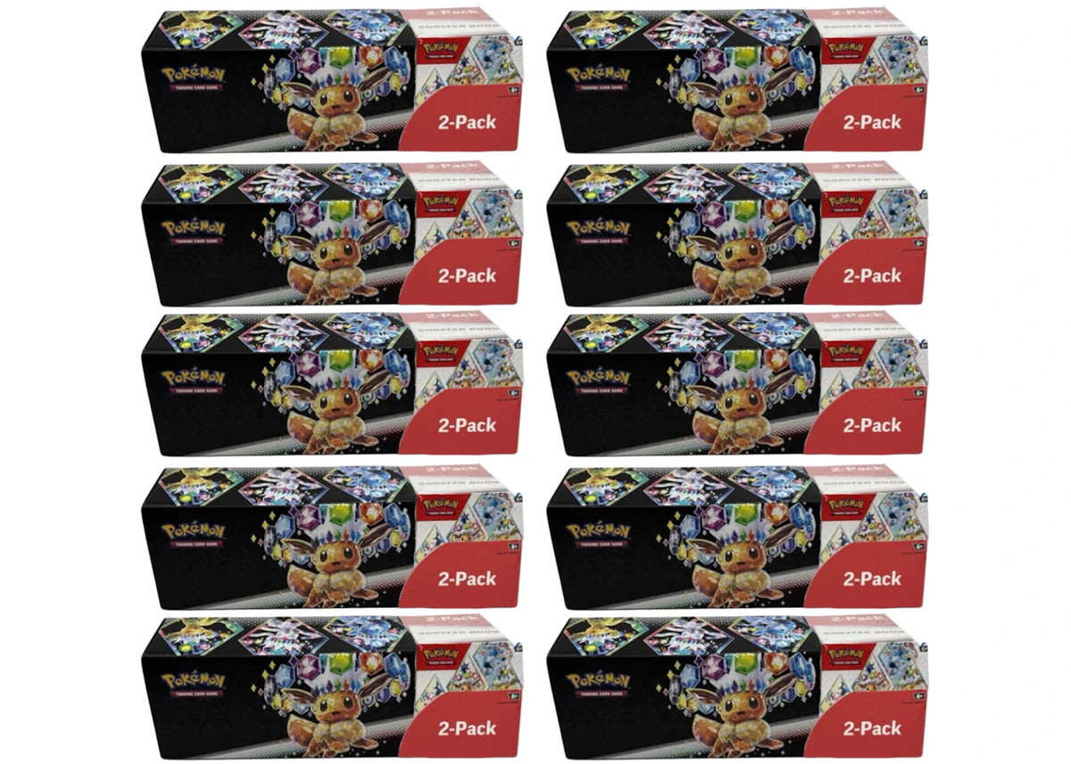 Pokémon Prismatic Evolutions Surprise Box (Sam's Club Exclusive) Booster Bundle 2 Pack 10x Lot -1