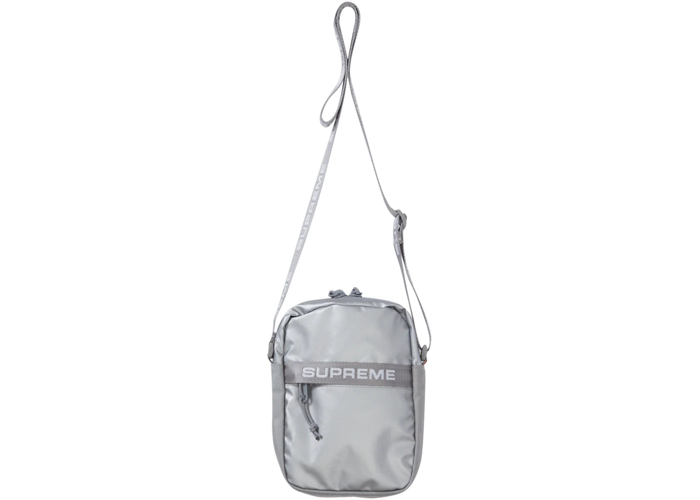 Supreme Shoulder Bag (FW22) Silver -1