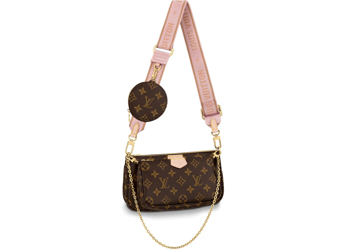 Louis Vuitton Multi Pochette Accessoires Monogram Rose Clair -1