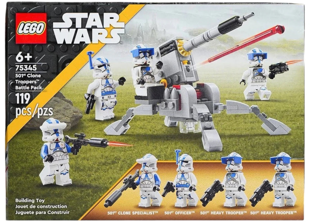 LEGO Star Wars 501st Clone Troopers Battle Pack Set 75345 -1