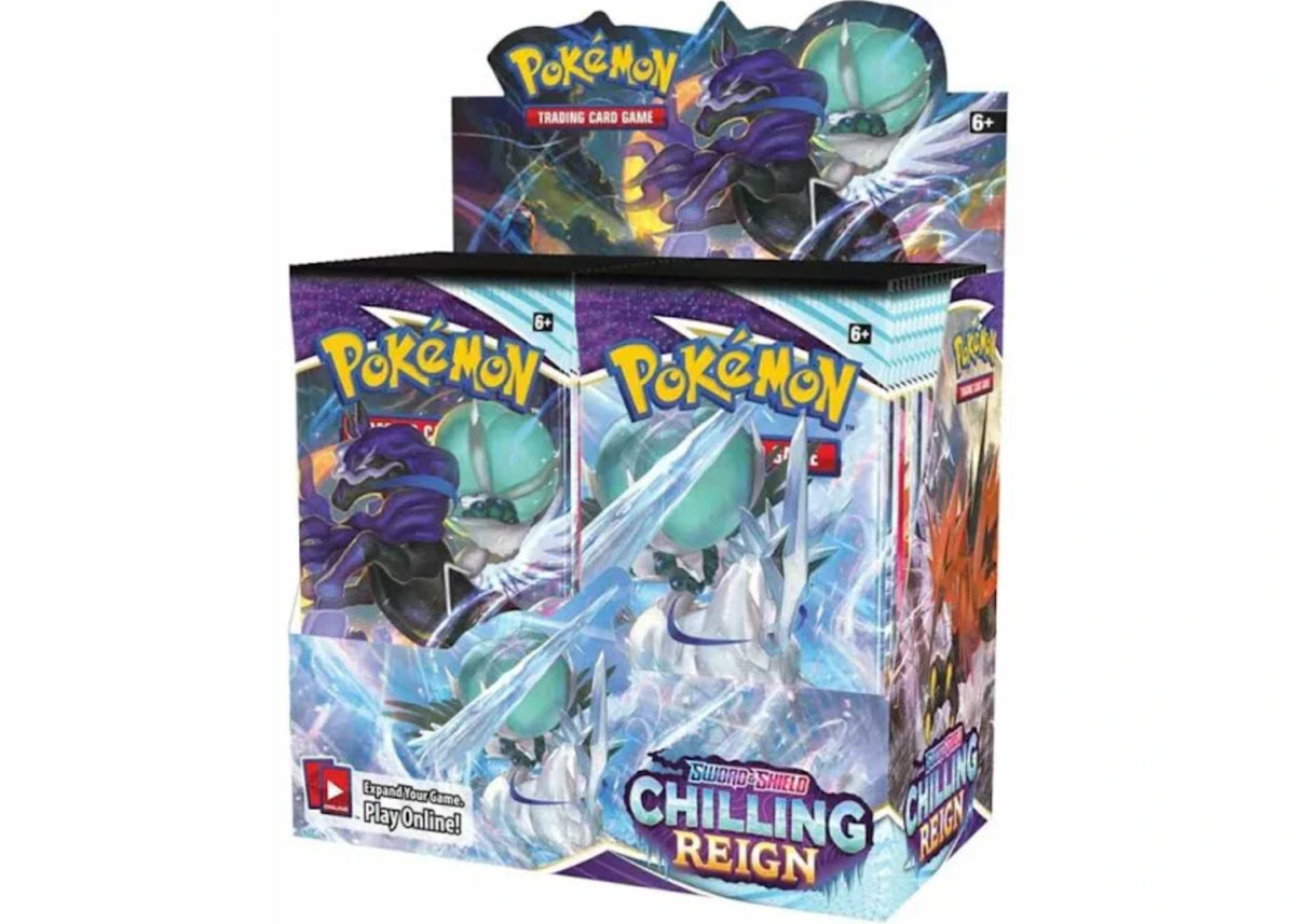 Pokémon TCG Sword & Shield Chilling Reign Booster Box -1