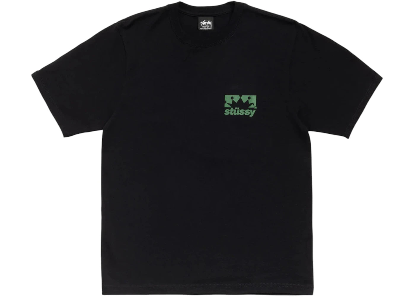 Stussy Box Crown Tee Black -1