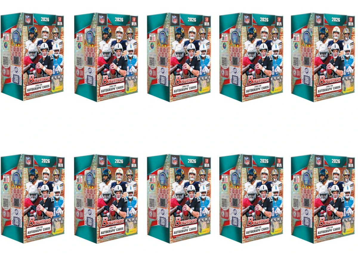 2026 Bowman Football Value Box 10x Lot -1