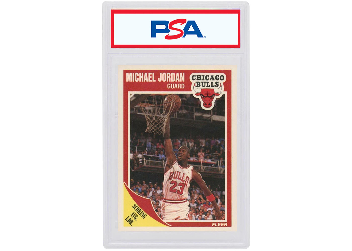 Michael Jordan 1989 Fleer #21 (PSA or BGS Graded) -1