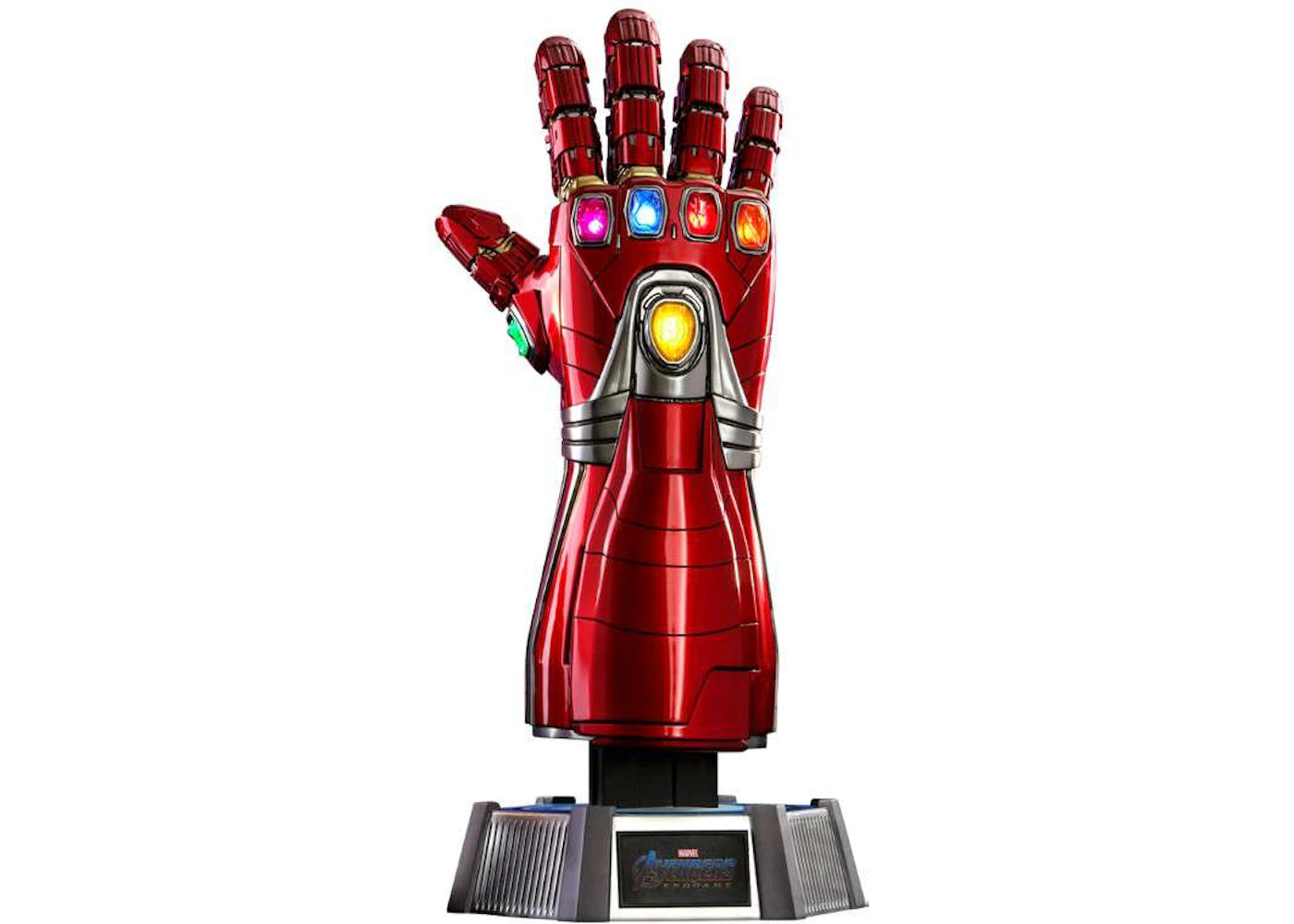 Hot Toys Marvel Avengers Endgame Nano Gauntlet (Stark Version) Full Scale Light-Up Replica Statue -1