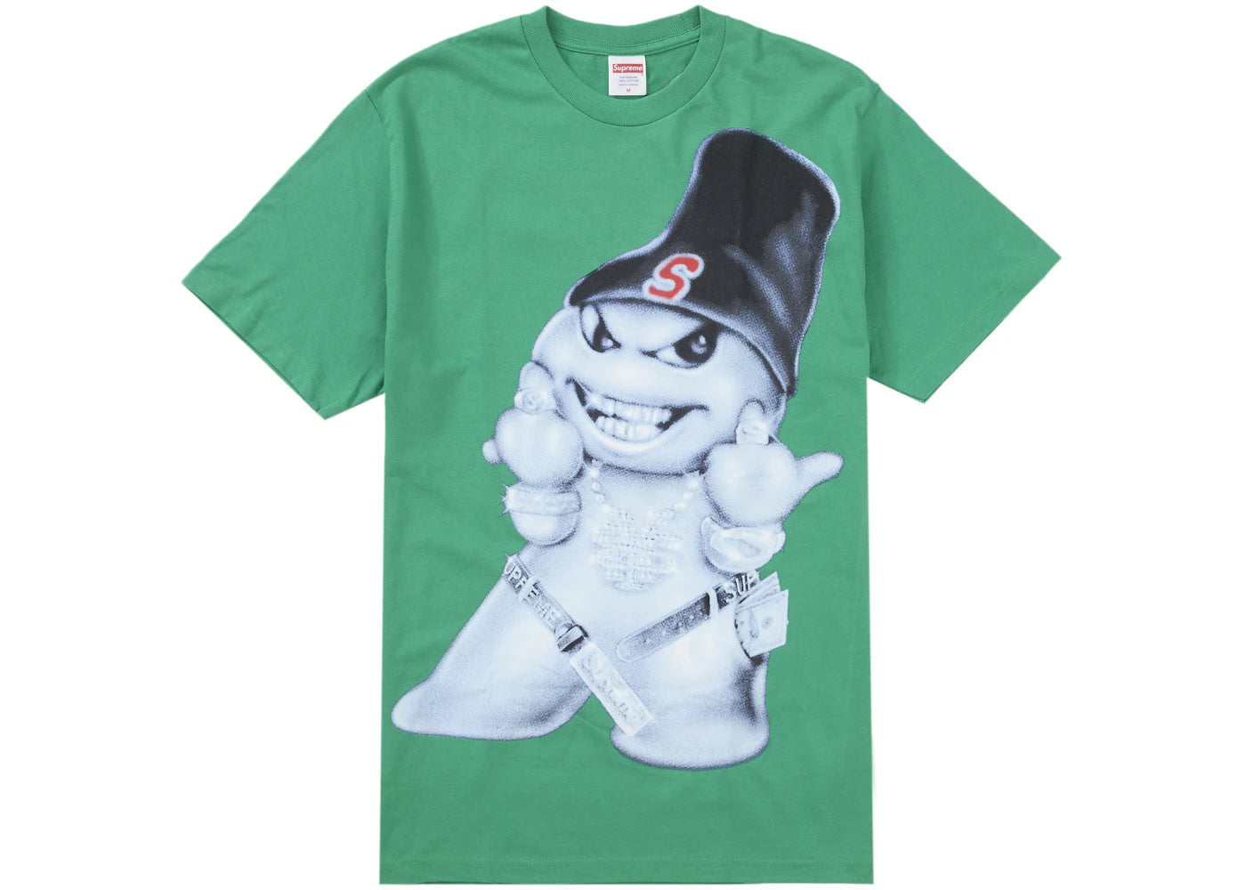 Supreme Snowman Tee Green -1