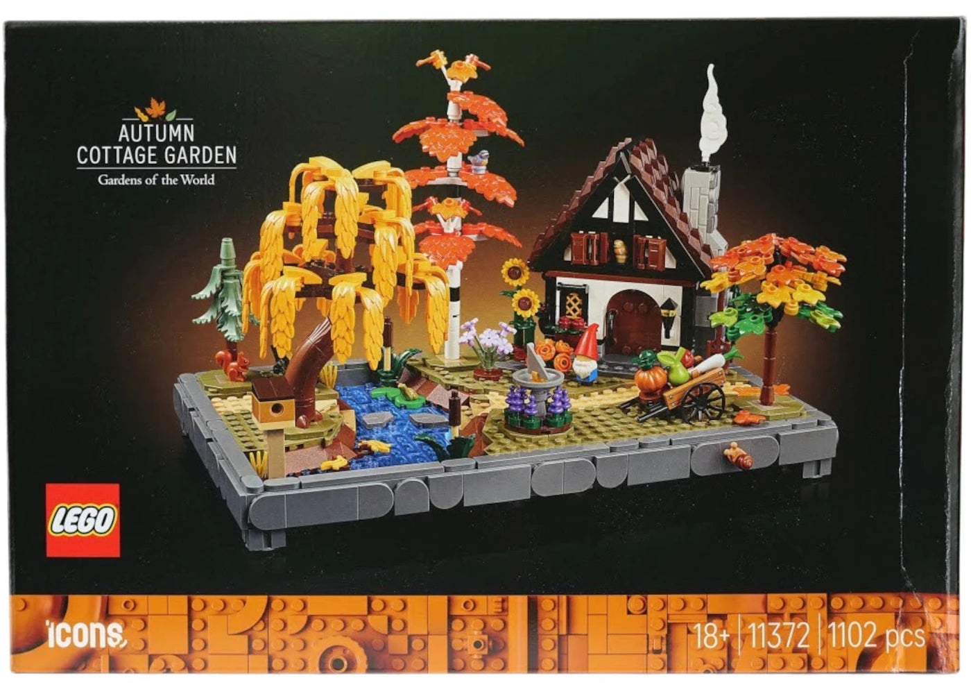 LEGO Icons Autum Cottage Garden Set 11372 -1