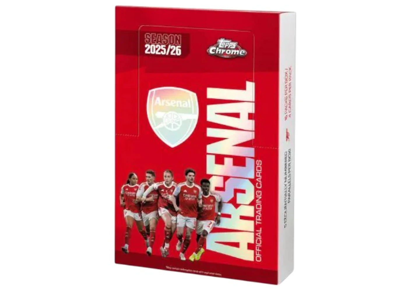 2025/2026 Topps Chrome Arsenal Hobby Box -1