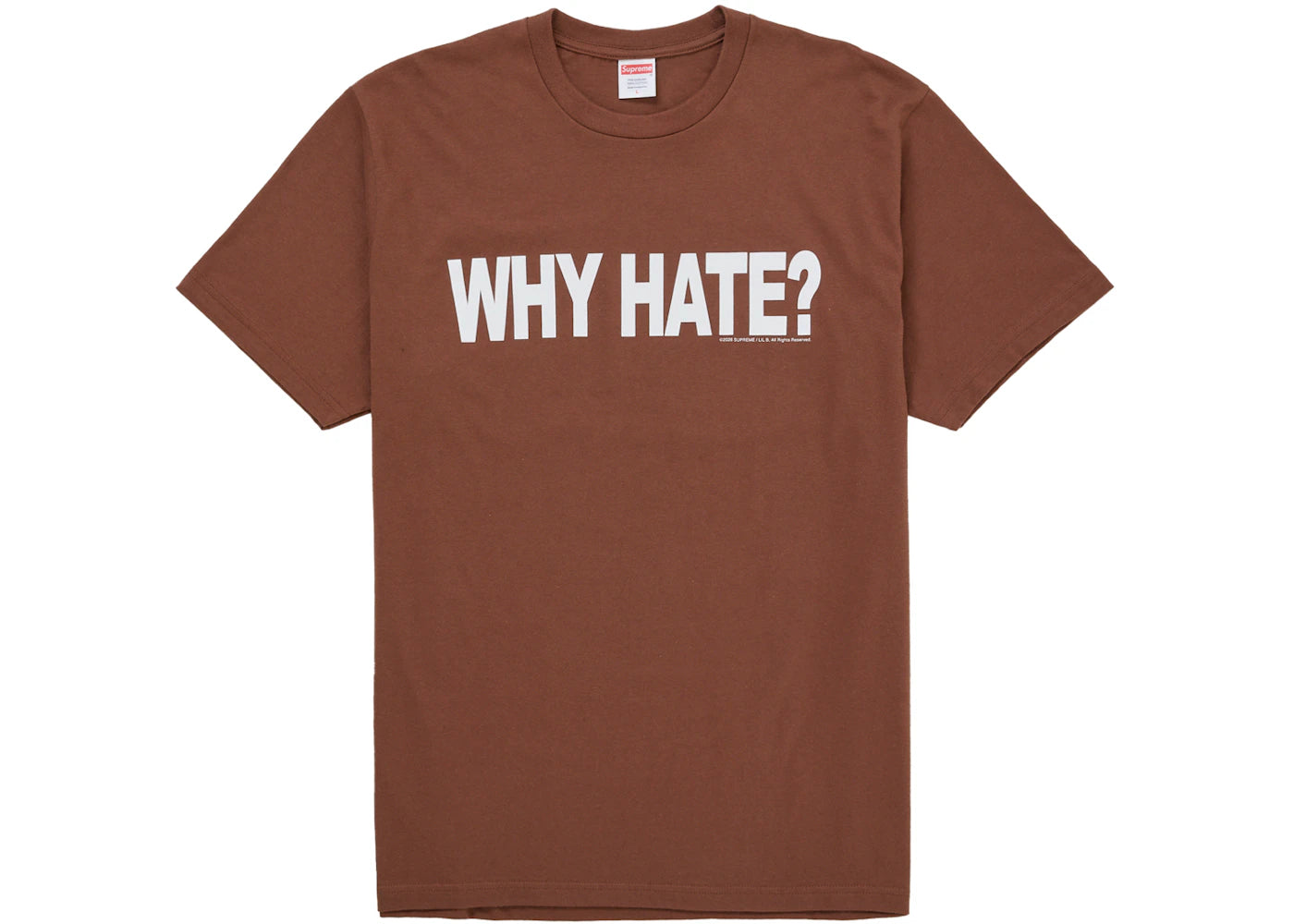 Supreme Based Tee Brown -1