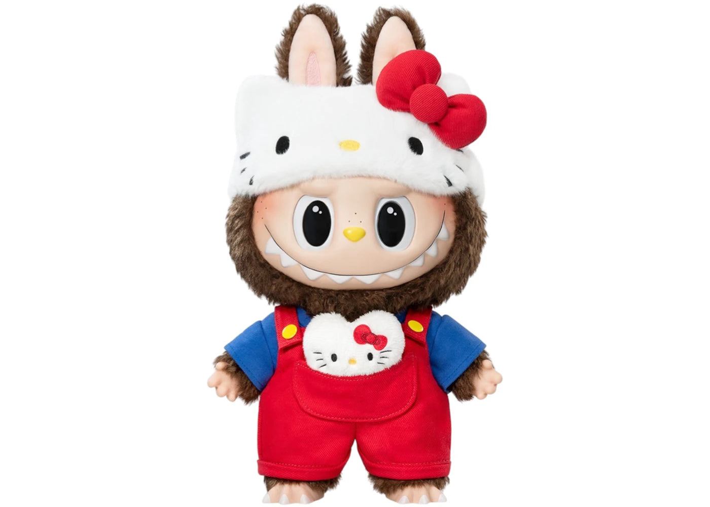 Pop Mart The Monsters Labubu x Hello Kitty Vinyl Plush Doll -1