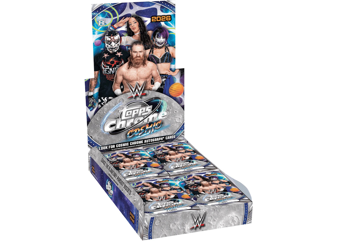 2026 Topps Cosmic Chrome WWE Hobby Box -1