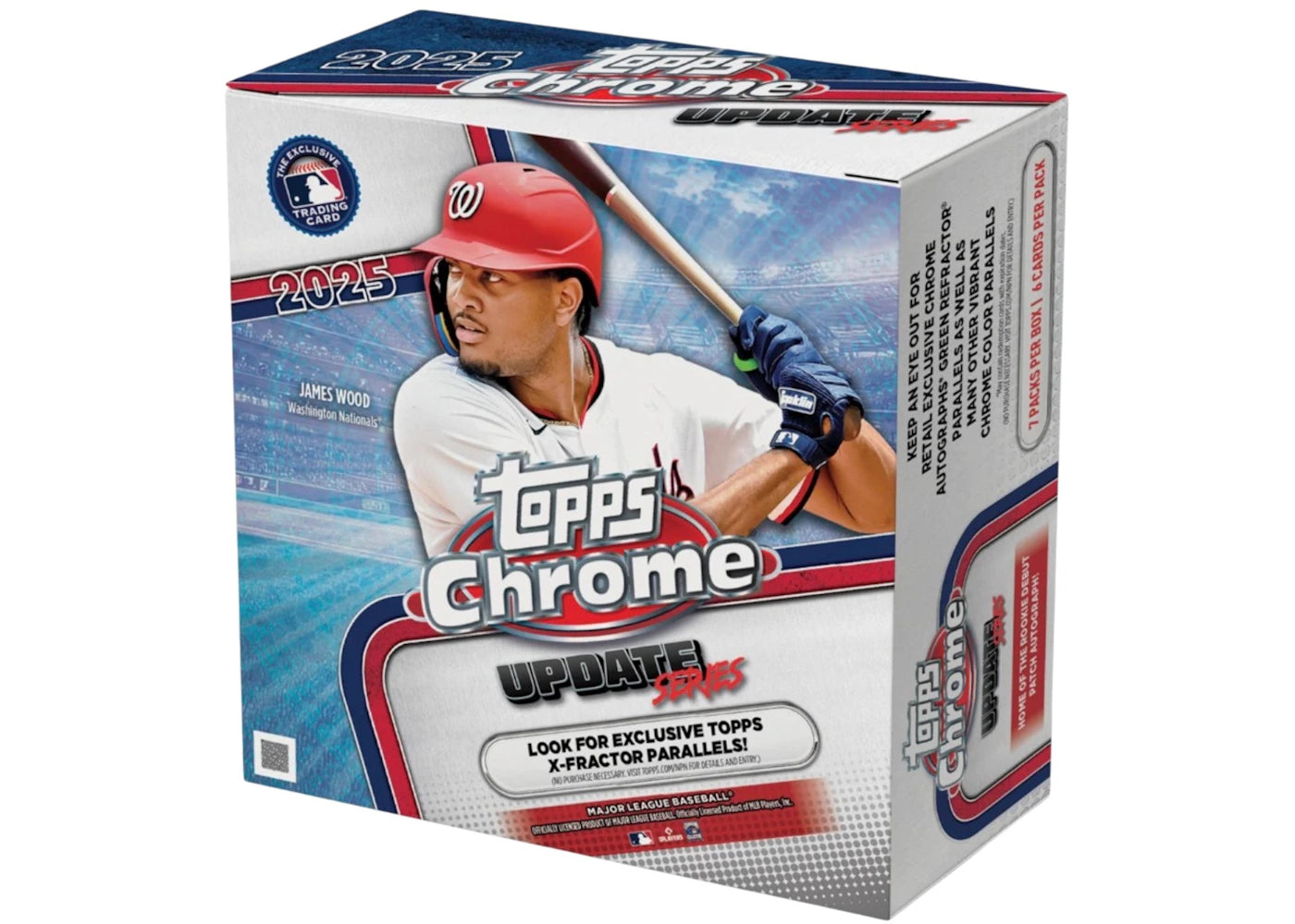 2025 Topps Chrome Update Series Baseball Mega Box -1