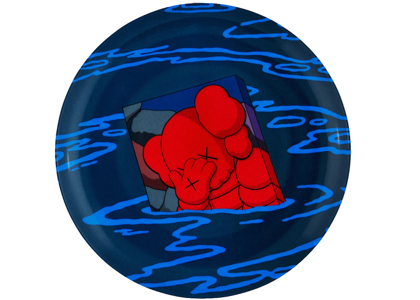 Artist Plate Project x KAWS HOURS, NIGHT, WEEKS, MONTHS Plate (Edition of 250) -1