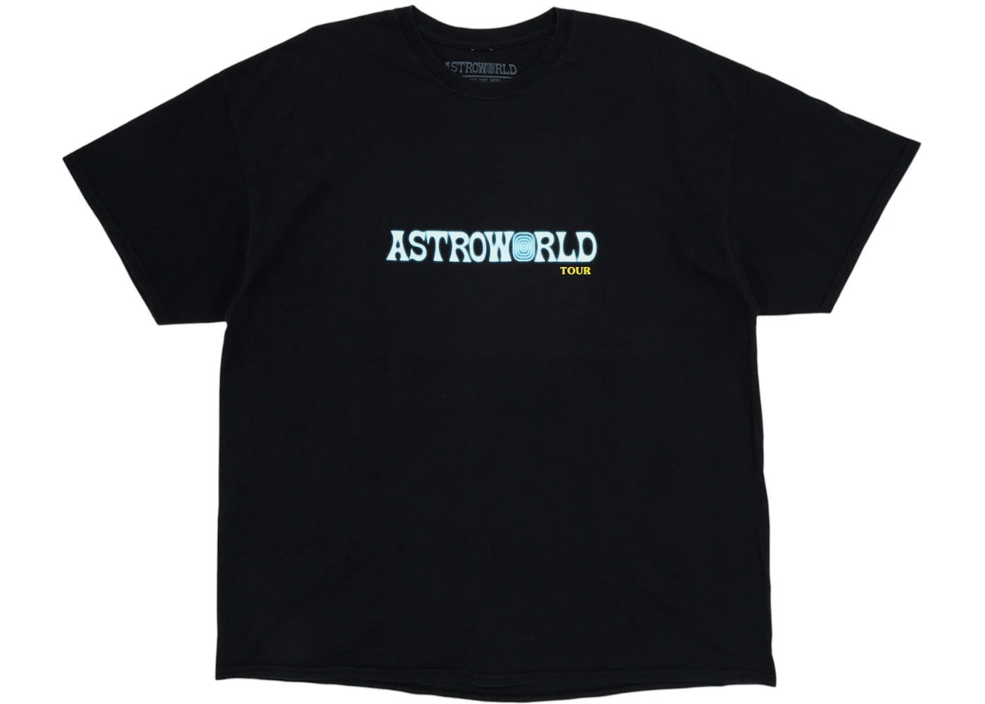 Travis Scott Astroworld Tour Tee Black -1