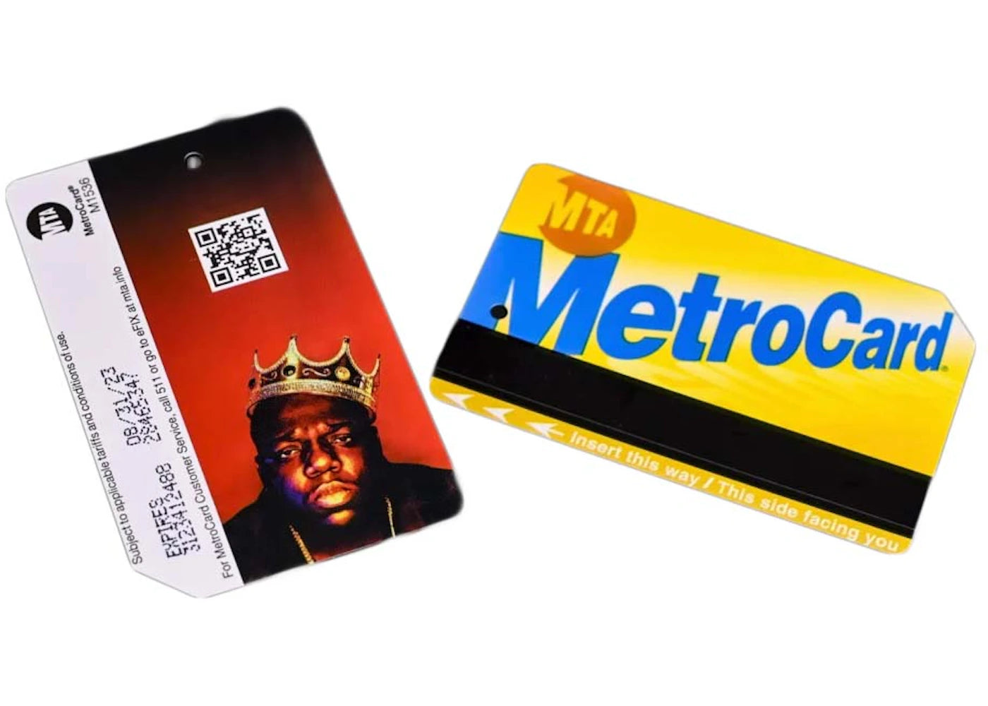 MTA NYC Biggie Smalls Notorious B.I.G Metrocard -1