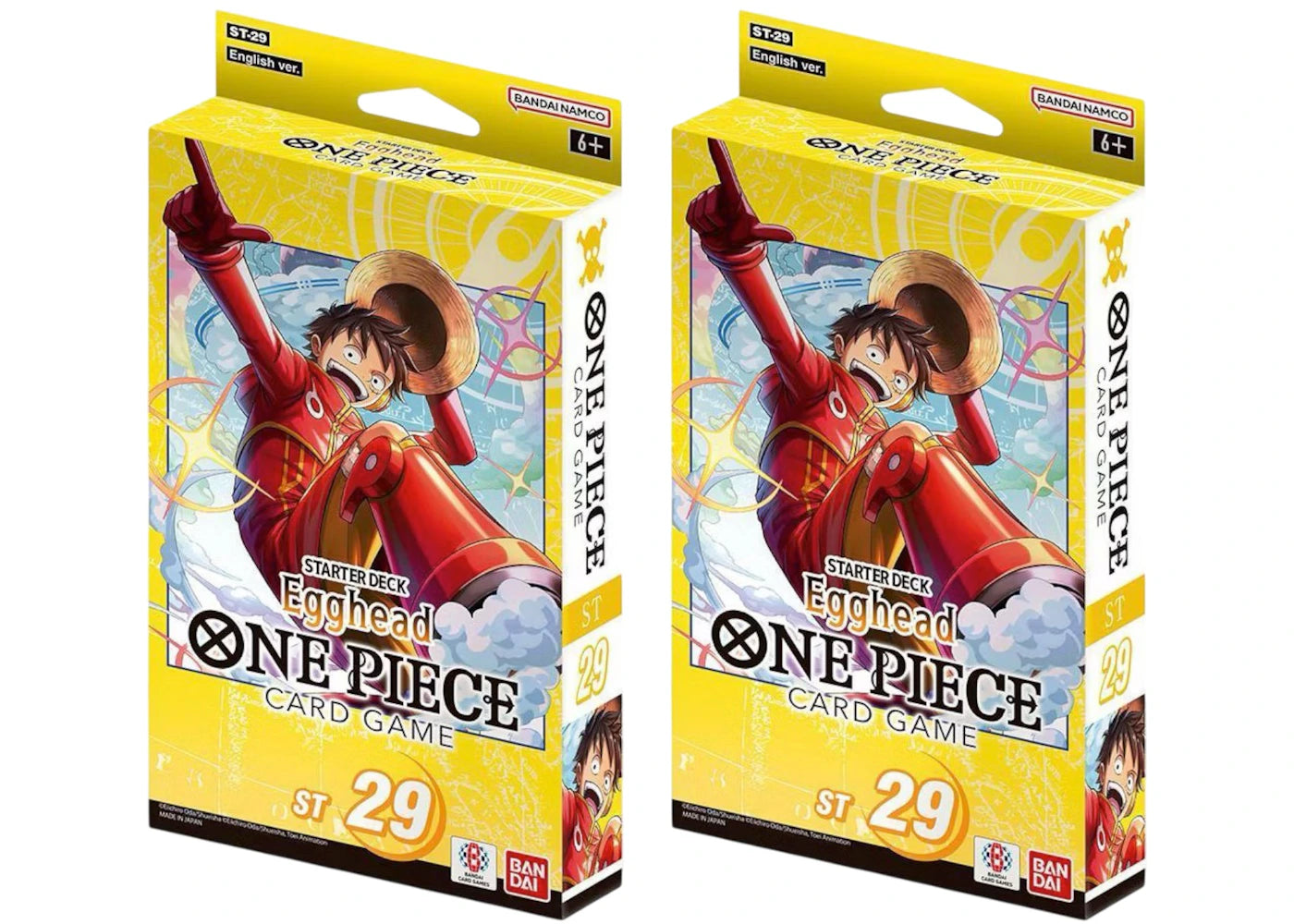 Bandai One Piece Egghead Starter Deck 2x Lot -1