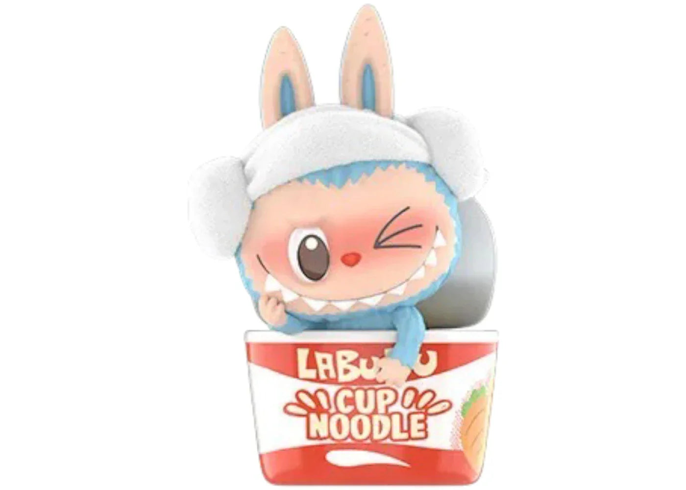 Pop Mart Labubu The Monsters Wacky Mart Series Cup Noodles Figure
