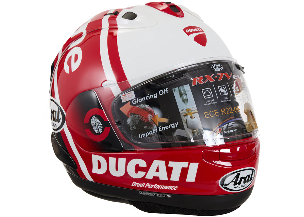 Supreme Ducati Arai Corsair X Helmet Red -1
