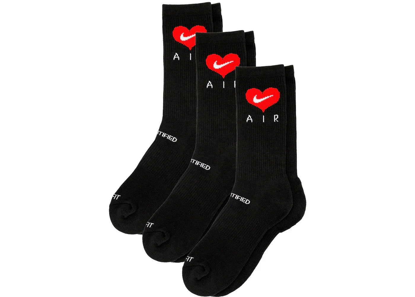 Nike x Drake Certified Lover Boy Socks Black (3 Pack) -1