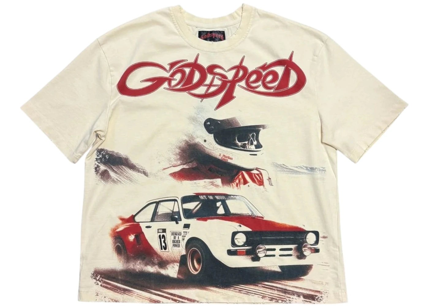 Godspeed Abu Dhabi Desert Challenge T-shirt Bone -1