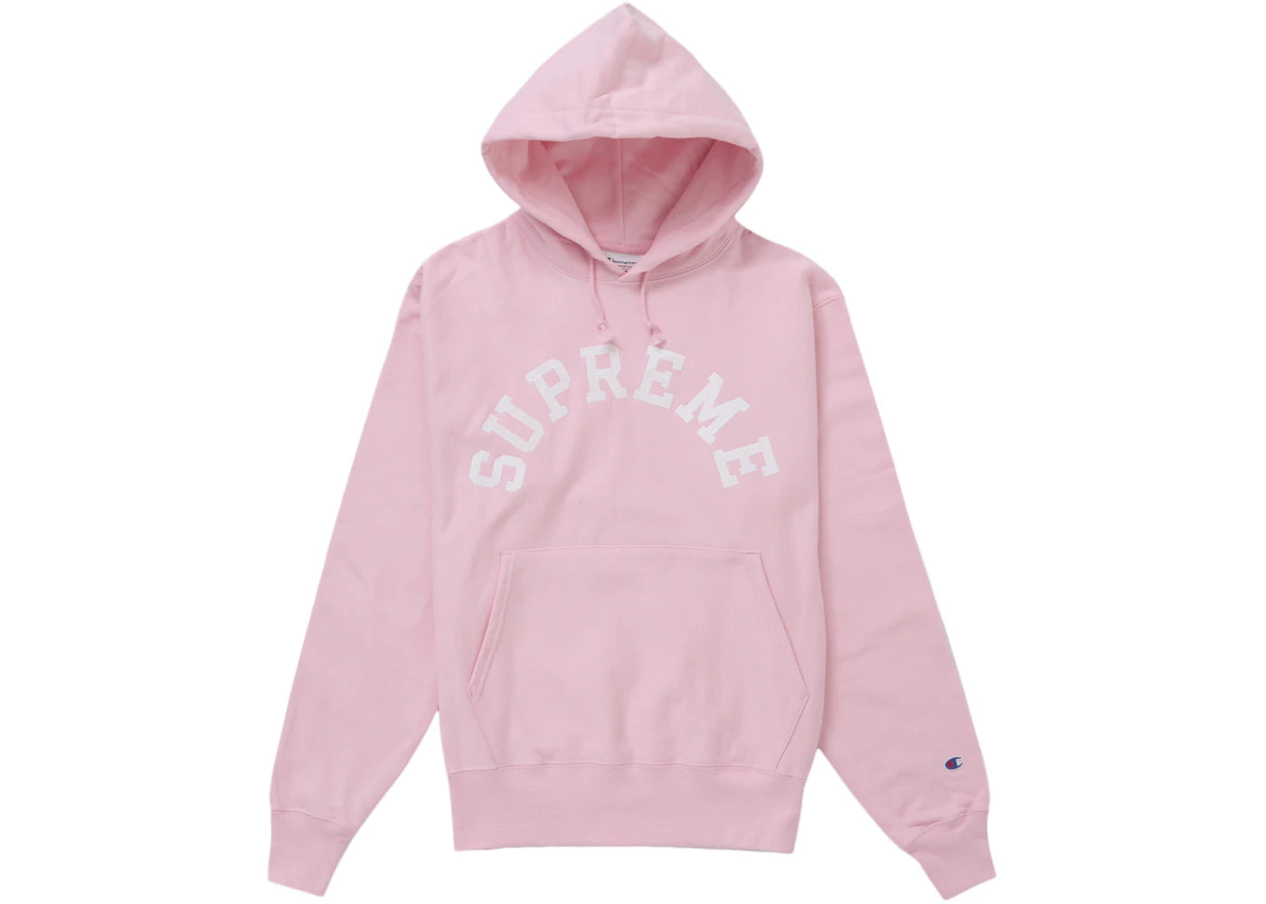 Supreme Champion Hooded Sweatshirt (SS25) Pink -1