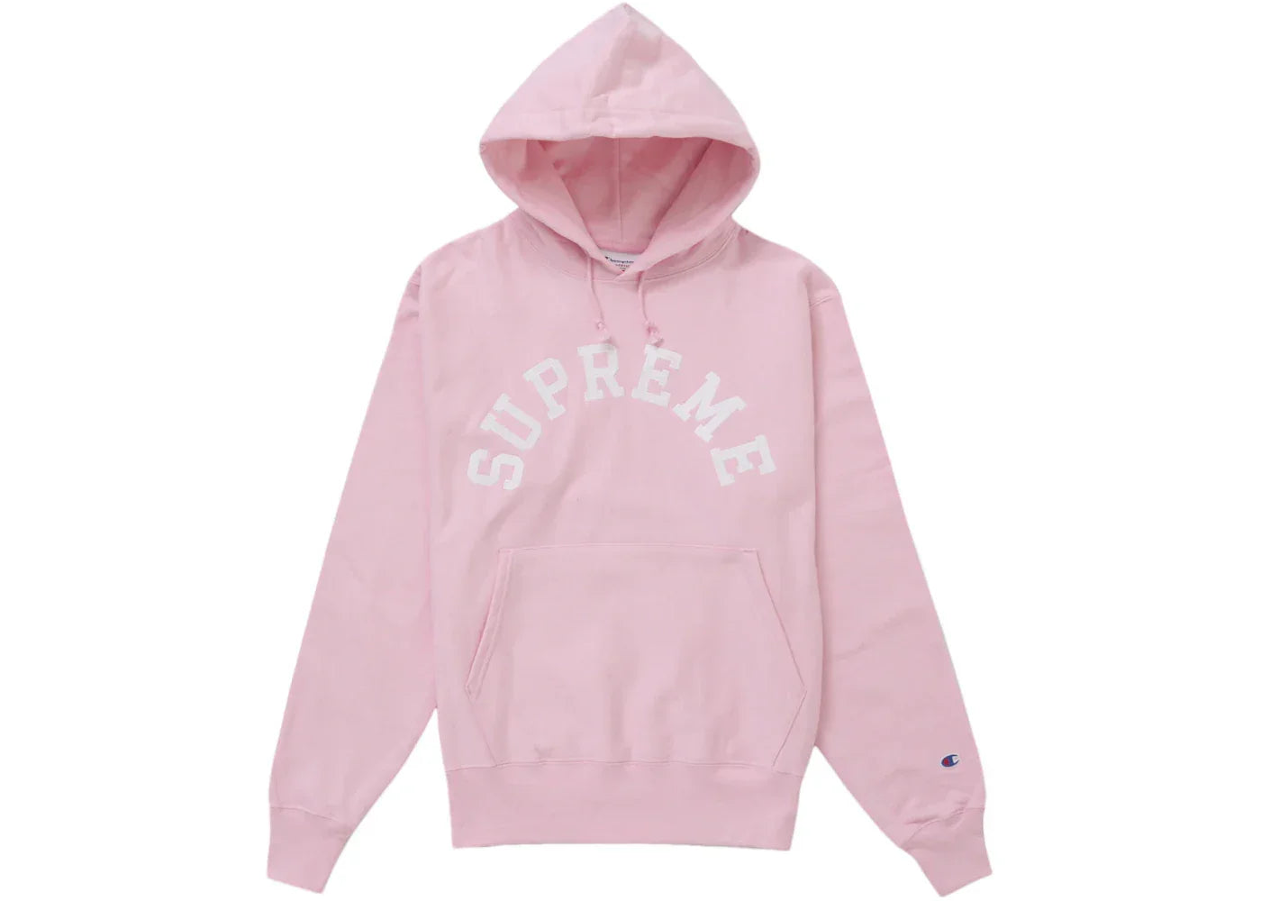 Supreme Champion Hooded Sweatshirt (SS25) Pink -1