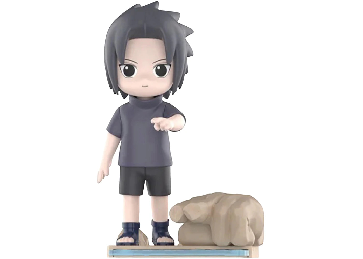 Pop Mart NARUTO SHIPPUDEN Childhood Series Unison Sign-Sasuke Uchiha Secret Edition A Figure -1