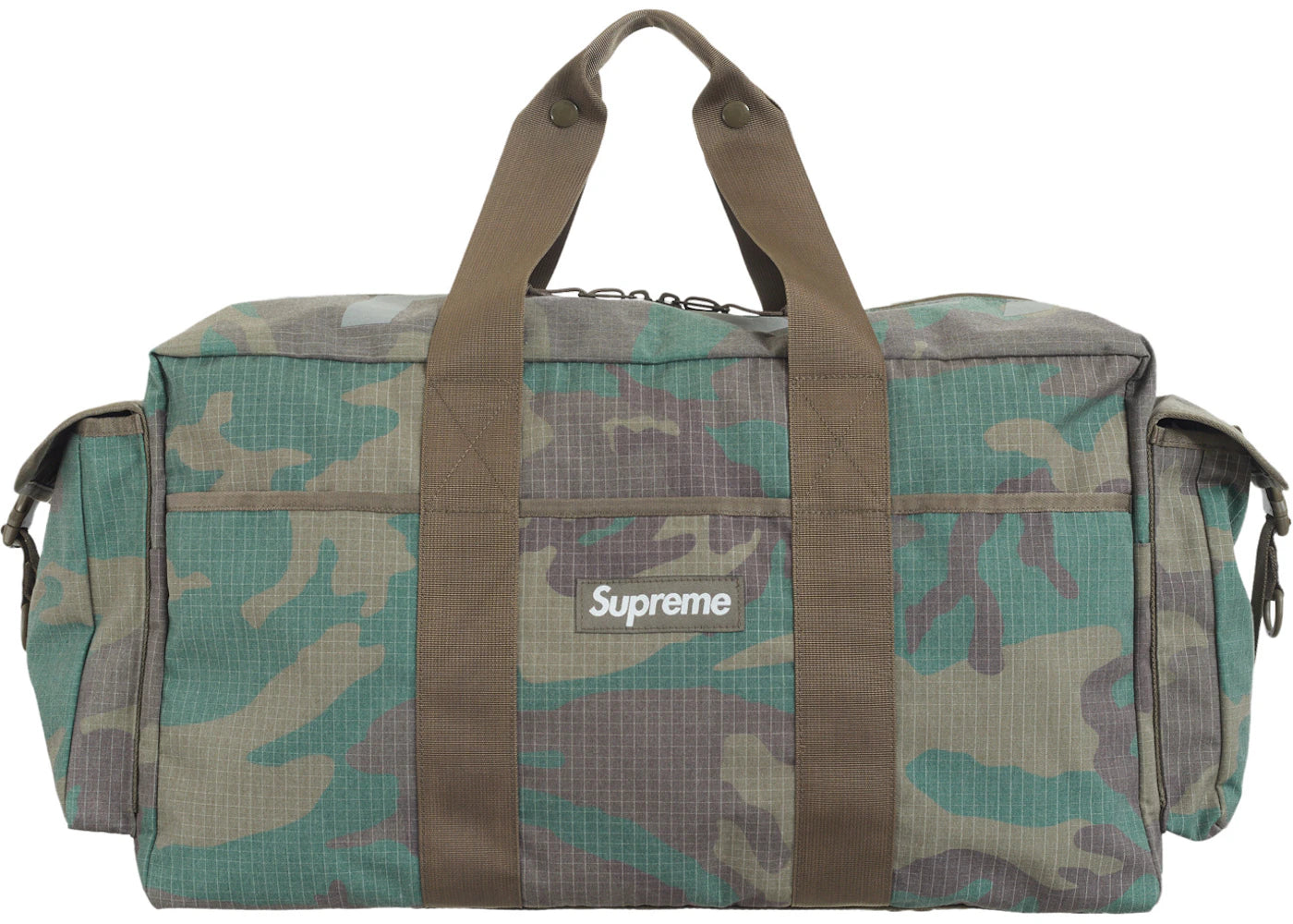 Supreme Duffle Bag (SS24) Woodland Camo -1