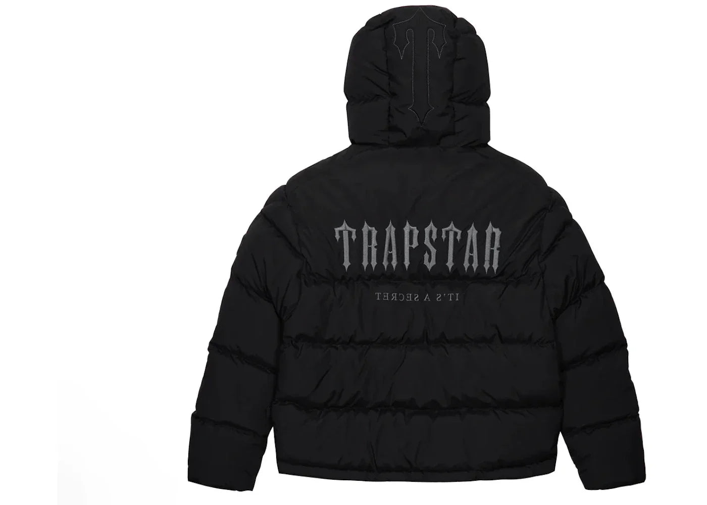 Trapstar Decoded 2.0 Hooded Puffer Jacket Black -1