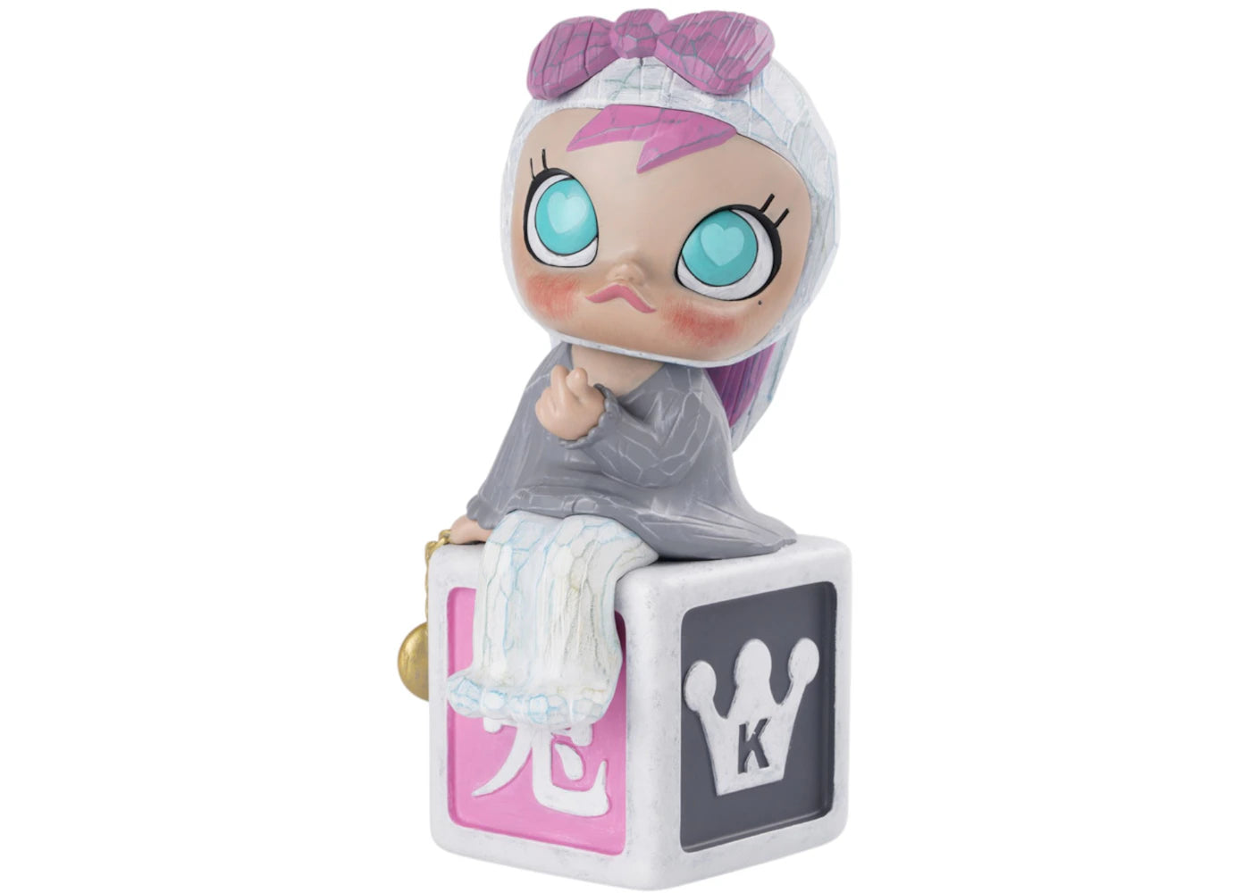 Pop Mart Molly 17th Anniversary Statue The Moon Rabbit Figure -1