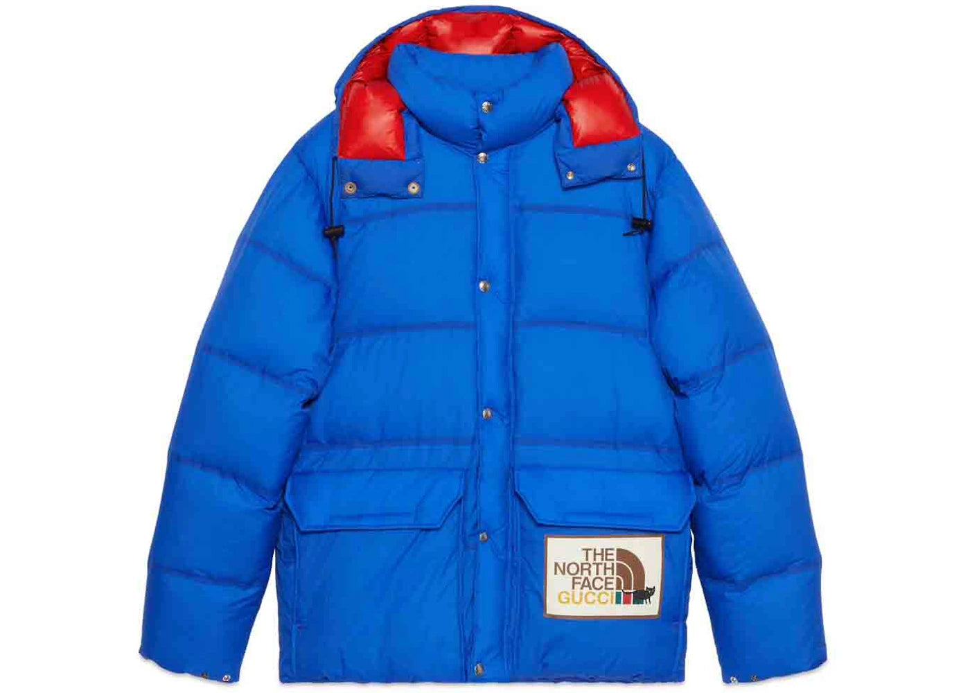 Gucci x The North Face Down Jacket Blue -1