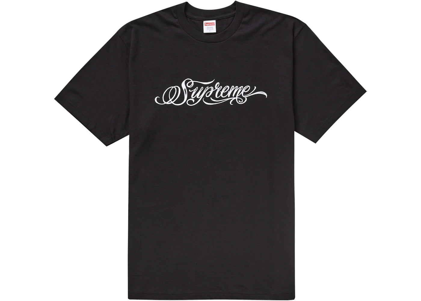 Supreme Script Tee Black -1