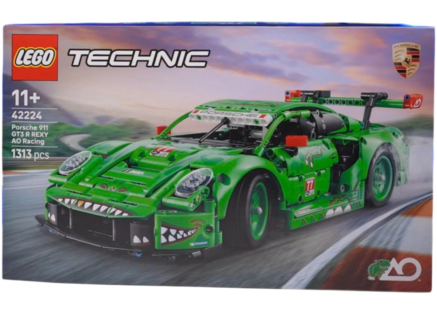 LEGO Technic Porsche 911 GT3 R REXY AO Racing Car Set 42224 -1