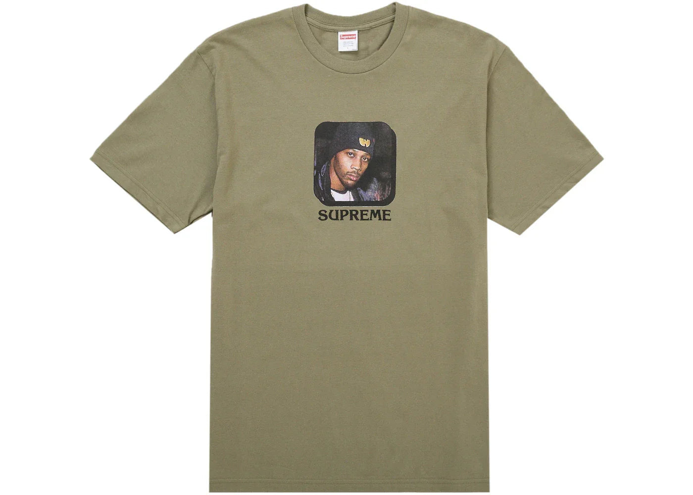 Supreme Wu-Tang Clan RZA Tee Light Olive -1